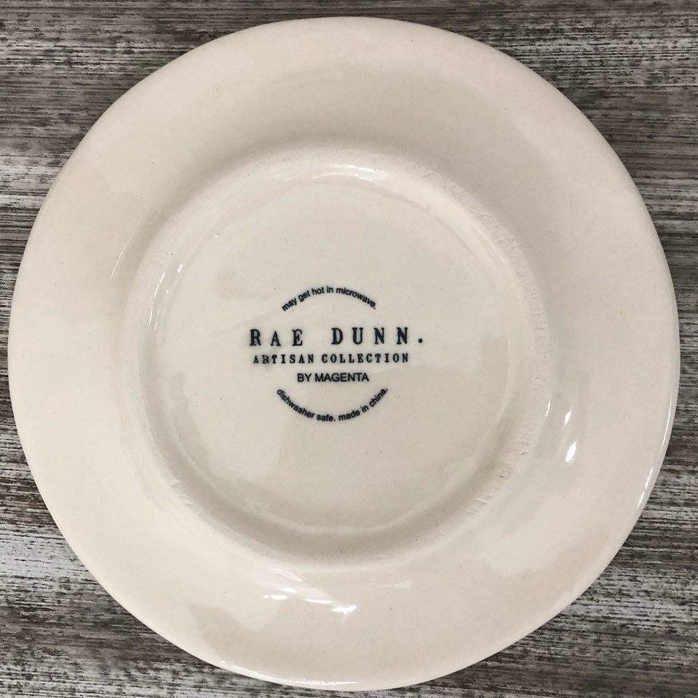 Rae Dunn Small Plates Nautical Seaside Theme - Picture 7 of 7